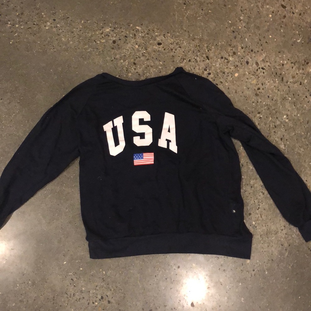 USA crew neck